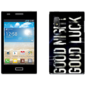   «Dying Light black logo»   LG Optimus L5