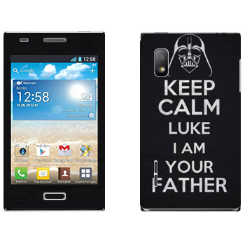   «Keep Calm Luke I am you father»   LG Optimus L5