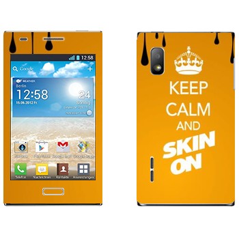   «Keep calm and Skinon»   LG Optimus L5