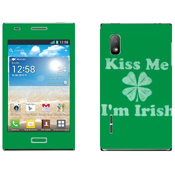   «Kiss me - I'm Irish»   LG Optimus L5