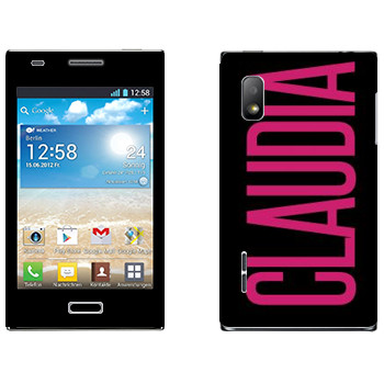   «Claudia»   LG Optimus L5