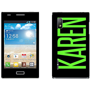   «Karen»   LG Optimus L5