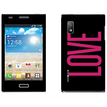   «Love»   LG Optimus L5