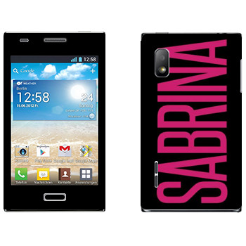   «Sabrina»   LG Optimus L5