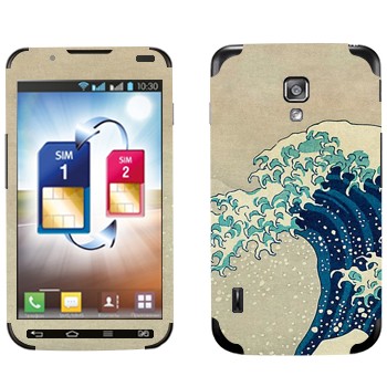   «The Great Wave off Kanagawa - by Hokusai»   LG Optimus L7 II Dual