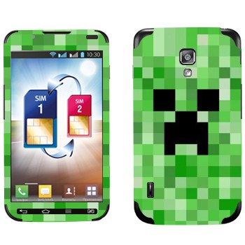  «Creeper face - Minecraft»   LG Optimus L7 II Dual