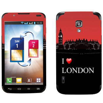   «I love London»   LG Optimus L7 II Dual