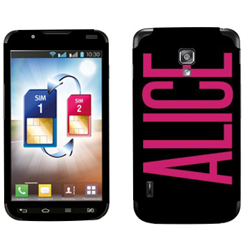   «Alice»   LG Optimus L7 II Dual