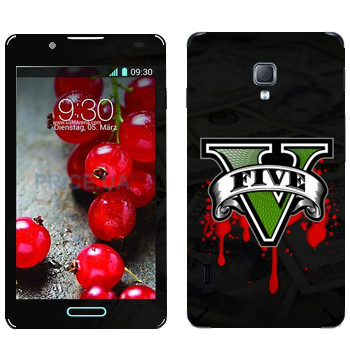   «GTA 5 - logo blood»   LG Optimus L7 II