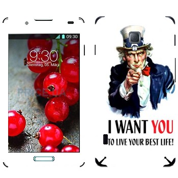   « : I want you!»   LG Optimus L7 II