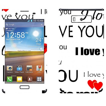   «I Love You -   »   LG Optimus L7