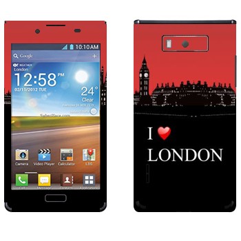   «I love London»   LG Optimus L7