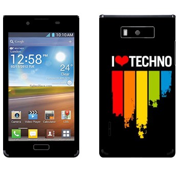   «I love techno»   LG Optimus L7