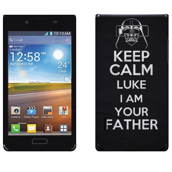   «Keep Calm Luke I am you father»   LG Optimus L7