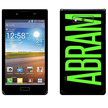   «Abram»   LG Optimus L7