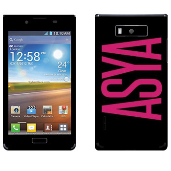   «Asya»   LG Optimus L7