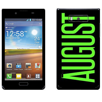   «August»   LG Optimus L7