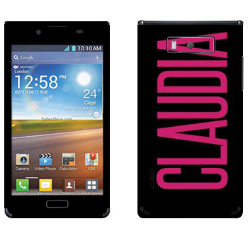   «Claudia»   LG Optimus L7