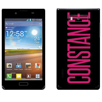   «Constance»   LG Optimus L7