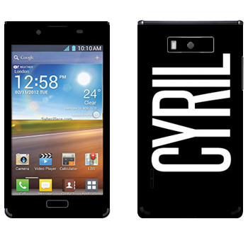   «Cyril»   LG Optimus L7