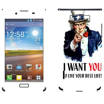   « : I want you!»   LG Optimus L7