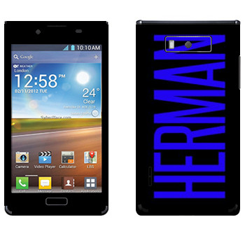   «Herman»   LG Optimus L7