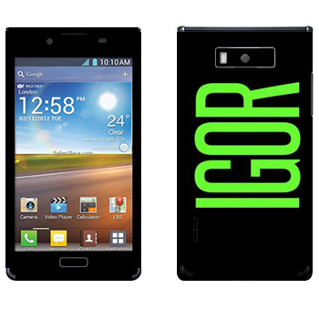   «Igor»   LG Optimus L7