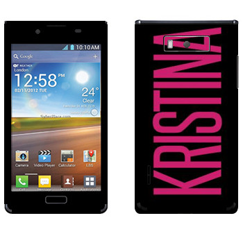   «Kristina»   LG Optimus L7