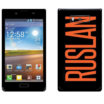   «Ruslan»   LG Optimus L7