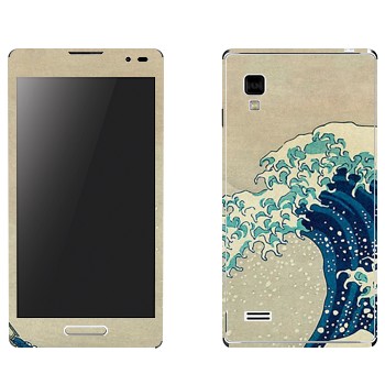   «The Great Wave off Kanagawa - by Hokusai»   LG Optimus L9