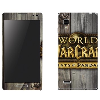  «World of Warcraft : Mists Pandaria »   LG Optimus L9