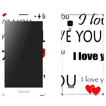   «I Love You -   »   LG Optimus L9