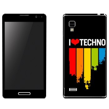   «I love techno»   LG Optimus L9