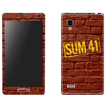   «- Sum 41»   LG Optimus L9