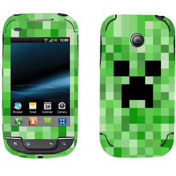   «Creeper face - Minecraft»   LG Optimus Link Dual Sim