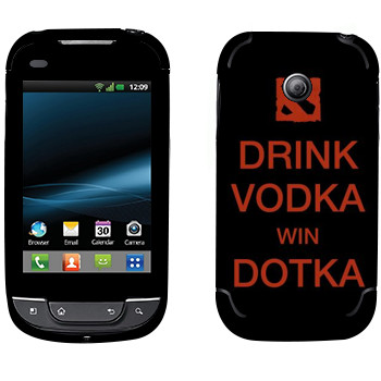   «Drink Vodka With Dotka»   LG Optimus Link Dual Sim