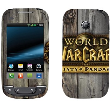   «World of Warcraft : Mists Pandaria »   LG Optimus Link Dual Sim