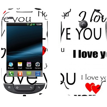   «I Love You -   »   LG Optimus Link Dual Sim