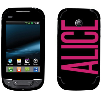   «Alice»   LG Optimus Link Dual Sim