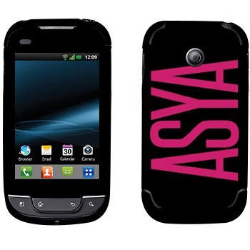   «Asya»   LG Optimus Link Dual Sim