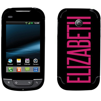   «Elizabeth»   LG Optimus Link Dual Sim