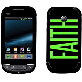   «Faith»   LG Optimus Link Dual Sim