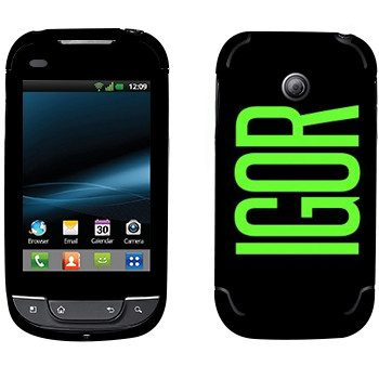   «Igor»   LG Optimus Link Dual Sim