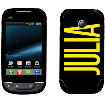   «Julia»   LG Optimus Link Dual Sim