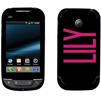   «Lily»   LG Optimus Link Dual Sim