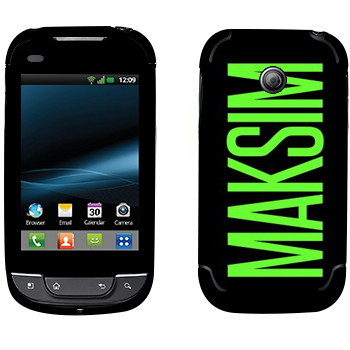   «Maksim»   LG Optimus Link Dual Sim