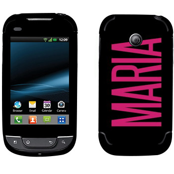   «Maria»   LG Optimus Link Dual Sim