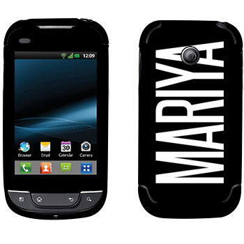   «Mariya»   LG Optimus Link Dual Sim