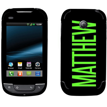   «Matthew»   LG Optimus Link Dual Sim