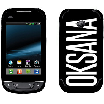   «Oksana»   LG Optimus Link Dual Sim